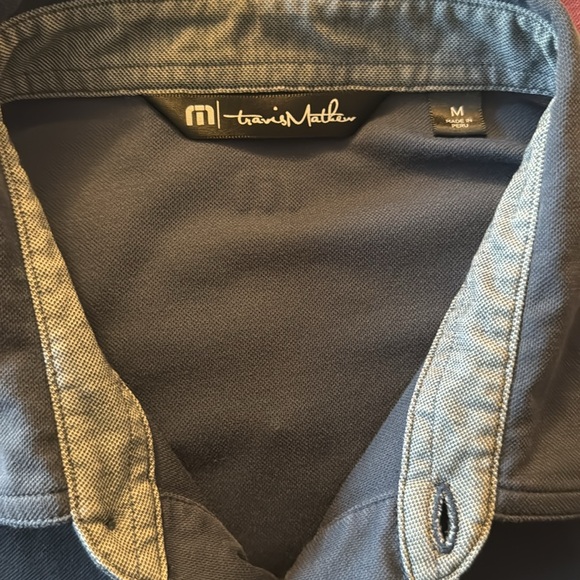 Travis Mathew Men’s Golf Shirt - Size M - Picture 2 of 4
